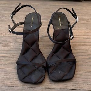 Dries Van Noten Black Strappy Sandal